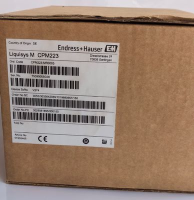 IP65 Endress Hauser Instruments PH/ORP Transmitter Liquisys CPM223-MR0005
