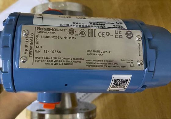 8800D Series Emerson Rosemount Transmitter Vortex Flow Meter 8800DF020SA1N1D1M5