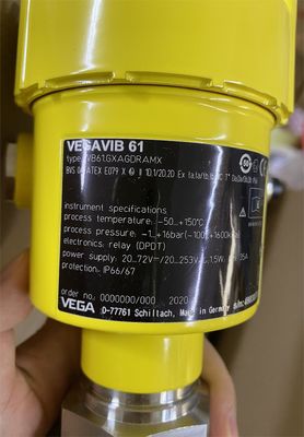 CE VEGAVIB 61 VEGA Instrumentation Vibrating Level Switch For Granular Bulk Solids VB61.GXAGDRAMX