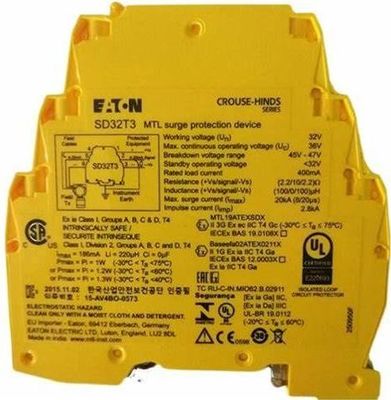 Plastic MTL Isolated Safety Barrier SD32T3 Long-lasting 0.5kg