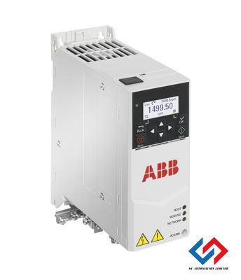 ABB ACS380-040S-07A2-4 Variable Frequency Drive with Frequency f 47.5 ... 63 Hz and Module NO UNIT Mounting Type
