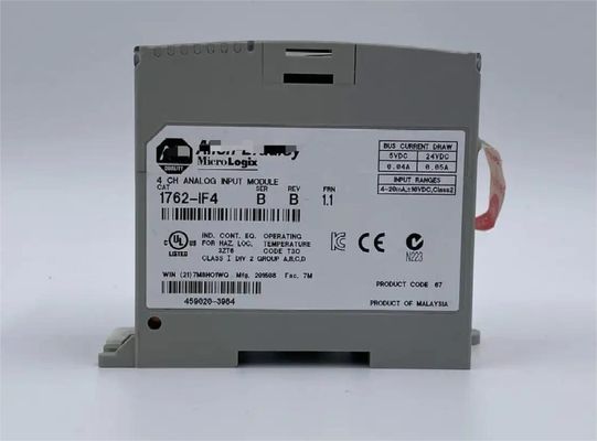 AB 1762 MicroLogix 1200 System, 4 Channel Current/Voltage Analog Input Module 1762-IF4