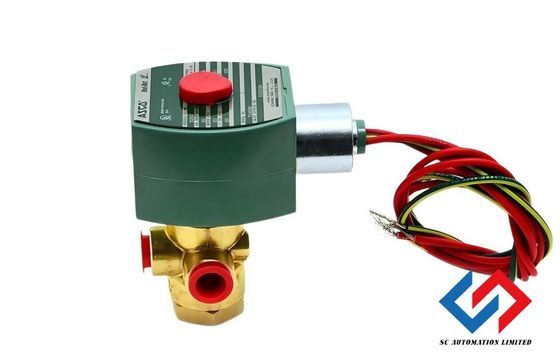 8320G174 24/DC ASCO General Service Solenoid Valve 3-way Port Configuration 24 VDC Input Supply Rating