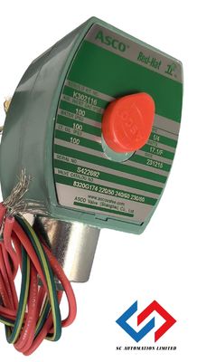 8320G174 24/DC ASCO General Service Solenoid Valve 3-way Port Configuration 24 VDC Input Supply Rating