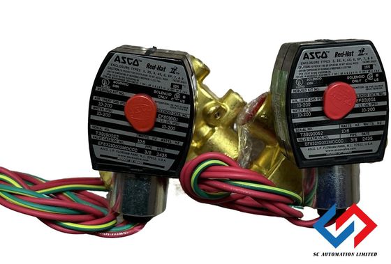 ASCO Solenoid Valve EF8016G001 120/60 110/50 Operators with CSA Approval