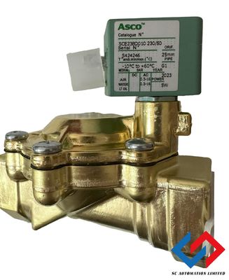 ASCO 238 General Service Solenoid Valves NBR Diaphragm Stainless Steel/Brass Internal Parts for Durable and Operation