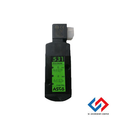 Industrial SCG531C001MS ASCO Solenoid Valve with Glass-filled PA Interface Plates and NBR Seals