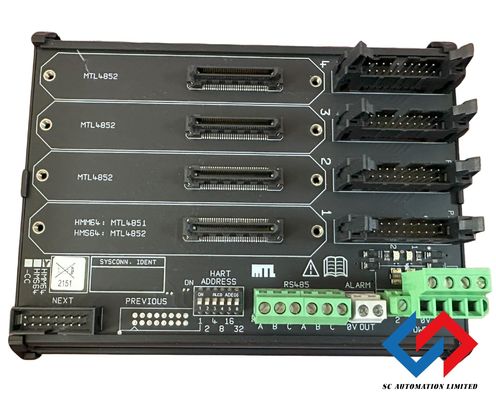 Eaton Crouse-Hinds Series MTL HMS64/HMM64 Backplane 64 channel with 4 x MTL4852 capacity