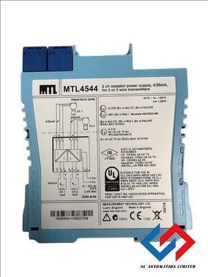 MTL4544 Eaton-MTL Repeater Power Supply Safe-area Circuit Ripple 50µA Peak-to-Peak for Two-channel Industrial Applications