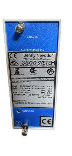 3500/15 Bently Nevada 3500 System AC And DC Power Supplies  3500/15-05-05-00  106M1081-01