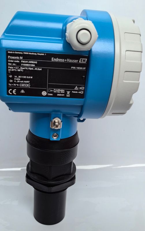 2 Wire HART Endress Hauser Ultrasonic Level Sensor Time Of Flight Prosonic FMU41-ARB2A2