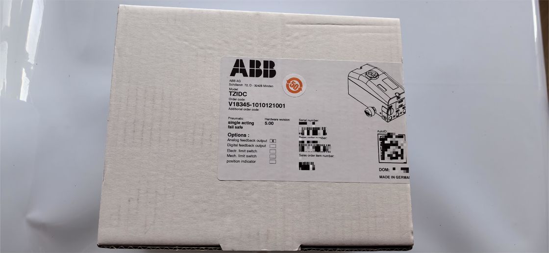 1/2 To 14NPT  ABB TZID Valve Positioner Digital Positioner V18345-1010121001