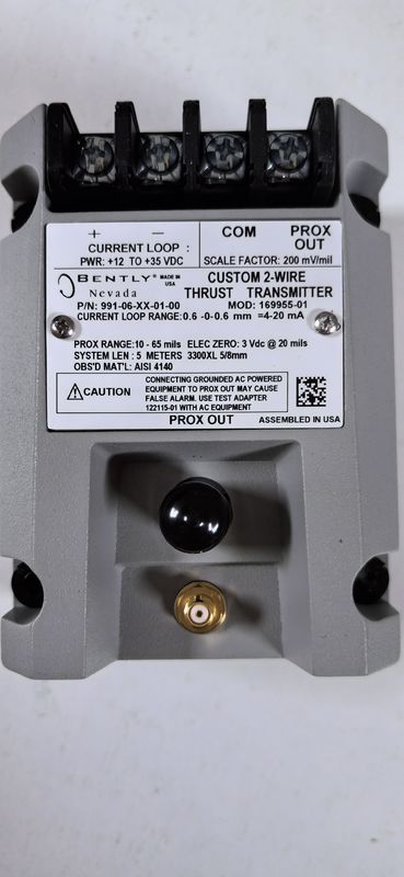 Bently Nevada 991 Thrust Transmitter 23 mA Current Limiting Proximity Probe Compatible