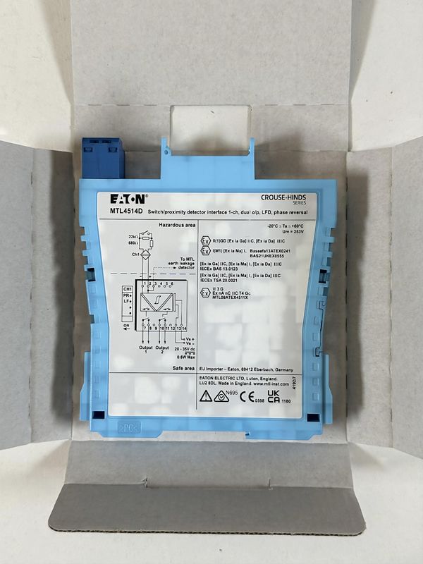 MTL4514D – MTL5514D Switch/Proximity Detector Interface for Harsh Environments