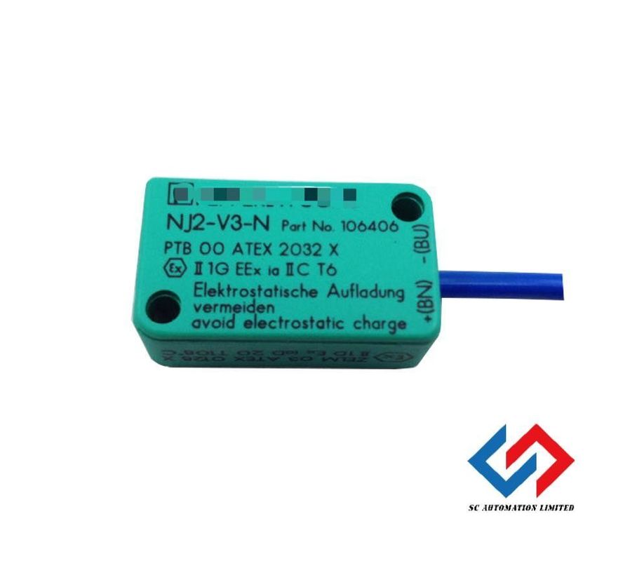P+F Inductive sensor NJ2-V3-N-V5 with Flush Installation and Normally Closed Switching Function
